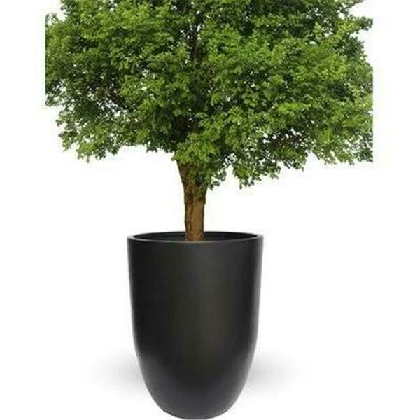 Sunscape Bell Planter, Matte Black DP1